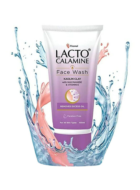 Lacto Calamine Kaolin Clay Face Wash with Niacinamide & Vitamin E Face Wash, 100ml
Lacto Calamine Kaolin Clay Face Wash with Niacinamide & Vitamin E Face Wash, 100ml