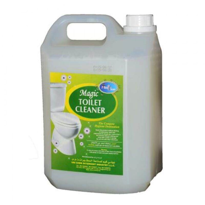 Magicare Magic Toilet Cleaner - Keep your Toilet Impeccably Clean - Kills Harmful Bacteria & Germs - 5 L
Magicare Magic Toilet Cleaner - Keep your Toilet Impeccably Clean - Kills Harmful Bacteria & Germs - 5 L