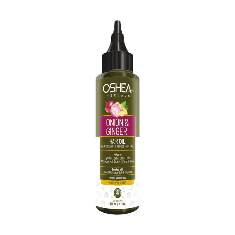 Oshea Herbals Onion And Ginger Hair Oil - Hair Growth & Reduce Hair Fall - Paraben & Silicon Free - For All Hair Type - 110ml
Oshea Herbals Onion And Ginger Hair Oil - Hair Growth & Reduce Hair Fall - Paraben & Silicon Free - For All Hair Type - 110ml
