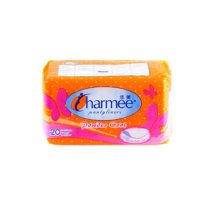 Charmee Panty Liners Powder Cool - Cottony Soft Cover - Powder Scent - Strong Adhesive - 20 Liners, 60 g
Charmee Panty Liners Powder Cool - Cottony Soft Cover - Powder Scent - Strong Adhesive - 20 Liners, 60 g