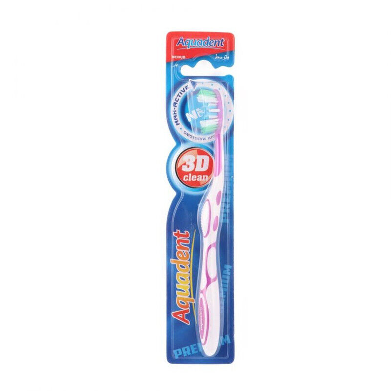 AQUADENT 3D Clean ToothBrush - Removes Upto 99% of Plaque - For Whiter Teeth & Healthier Gums - Helps Reduce Bacteria and Gingivitis
AQUADENT 3D Clean ToothBrush - Removes Upto 99% of Plaque - For Whiter Teeth & Healthier Gums - Helps Reduce Bacteria and Gingivitis
