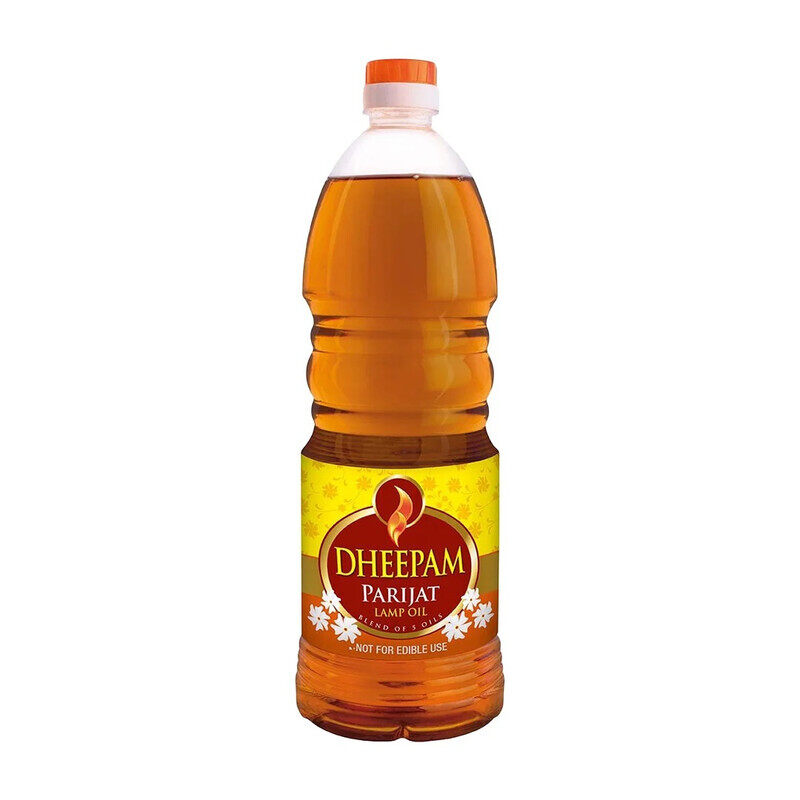 Dheepam Parijat Lamp Oil with Wicks - Non-Smoking and Odorless - Non-Toxic Formula - 1 L
Dheepam Parijat Lamp Oil with Wicks - Non-Smoking and Odorless - Non-Toxic Formula - 1 L