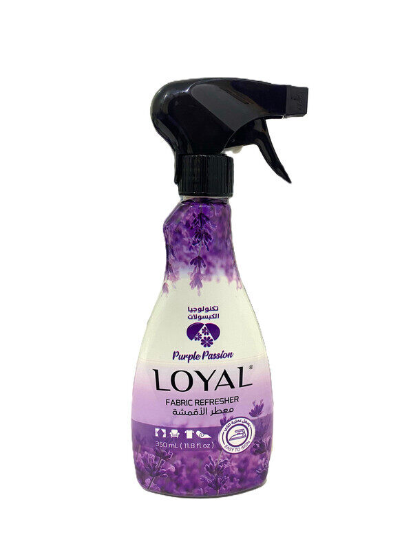 Loyal Purple Passion Fabric Refresher - Easy to Iron - Odor Neutralizing - 350 ml
Loyal Purple Passion Fabric Refresher - Easy to Iron - Odor Neutralizing - 350 ml