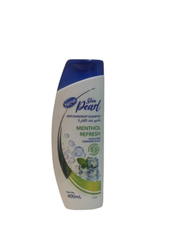 Skin Pearl Anti-Dandruff Shampoo Menthol Refresh - Cools & Energizes Scalp - Deeply Purifies the Scalp - Controls Scaling and Flaking of Scalp - 400 m
Skin Pearl Anti-Dandruff Shampoo Menthol Refresh - Cools & Energizes Scalp - Deeply Purifies the Scalp - Controls Scaling and Flaking of Scalp - 400 m