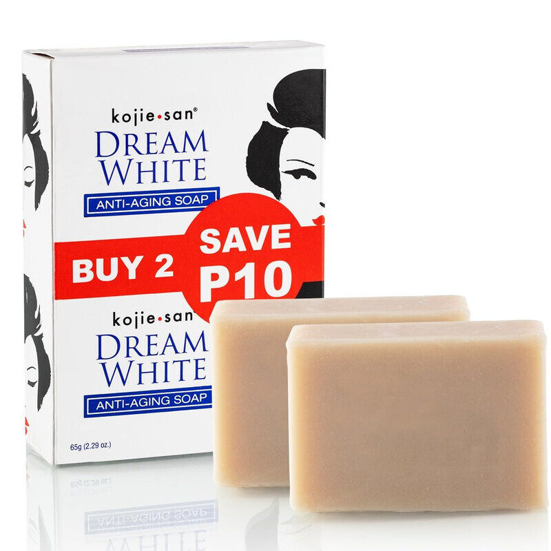 Kojiesan Dream White Anti Aging 2 Bars - For Face & Body - Whitening Soap - Reduce Dark Spot and Hyperpigmentation - 65 g
Kojiesan Dream White Anti Aging 2 Bars - For Face & Body - Whitening Soap - Reduce Dark Spot and Hyperpigmentation - 65 g