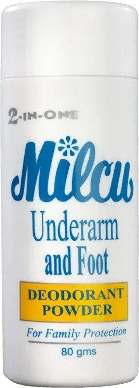 Milcu 2 in 1 Underarm & Foot Deodorant Powder - For Family Protection - Sweat Absorption, Light & Non-Greasy - Natural Odor Control - Long Lasting Pr
Milcu 2 in 1 Underarm & Foot Deodorant Powder - For Family Protection - Sweat Absorption, Light & Non-Greasy - Natural Odor Control - Long Lasting Pr