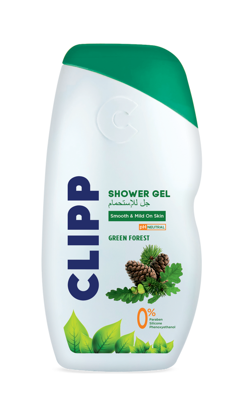 Clipp Shower Gel Green Forest - Smooth & Mild On Skin - Paraben, Silicon & Phenoxyethanol Free 250ml
Clipp Shower Gel Green Forest - Smooth & Mild On Skin - Paraben, Silicon & Phenoxyethanol Free 250ml