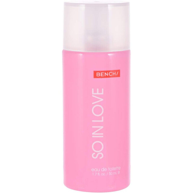 Bench So In Love Eau de Toilette - Floral & Fruity Fragrance - Long-Lasting Scent - 50 ml
Bench So In Love Eau de Toilette - Floral & Fruity Fragrance - Long-Lasting Scent - 50 ml