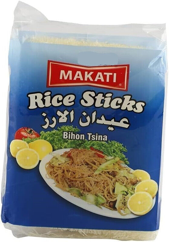 Makati Rice Sticks Chinese Bihon Noodles - Authentic Rice Flavor - Gluten-Free - 227 grams
Makati Rice Sticks Chinese Bihon Noodles - Authentic Rice Flavor - Gluten-Free - 227 grams
