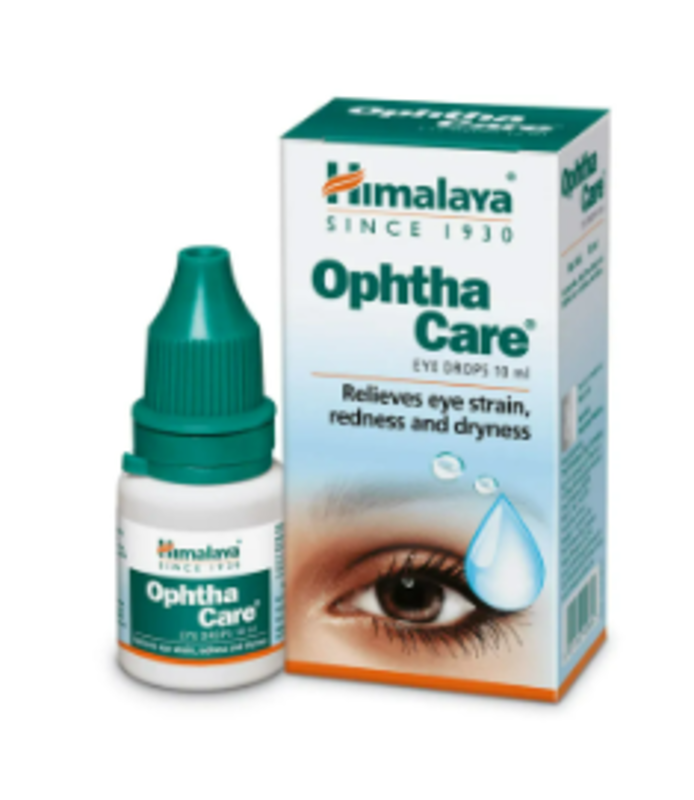 Himalaya Optha Care Eye Drops Relieves Eye Strain, Redness and Dryness 10 ml
Himalaya Optha Care Eye Drops Relieves Eye Strain, Redness and Dryness 10 ml