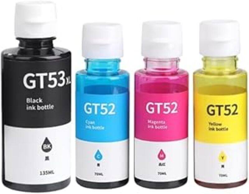 HP GT53xl GT52 GT 51/52 Compatible Inkjet Ink Refill for 5810, 5811, 5820, 5821, 310, 315, 319, 410, 415, 416, 419, 457 CISS Ink Tank Printers (Bk(90gm)
HP GT53xl GT52 GT 51/52 Compatible Inkjet Ink Refill for 5810, 5811, 5820, 5821, 310, 315, 319, 410, 415, 416, 419, 457 CISS Ink Tank Printers (Bk(90gm)