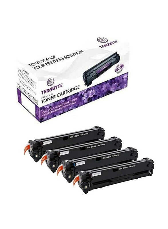 N/a Terabyte 131A/731 Black Compatible Toner Cartridge for CF210A CF211A CF212A CF213A & LaserJet Pro 200 color M251nw M251n M276n M276nw Printers, 4 Piec
N/a Terabyte 131A/731 Black Compatible Toner Cartridge for CF210A CF211A CF212A CF213A & LaserJet Pro 200 color M251nw M251n M276n M276nw Printers, 4 Piec
