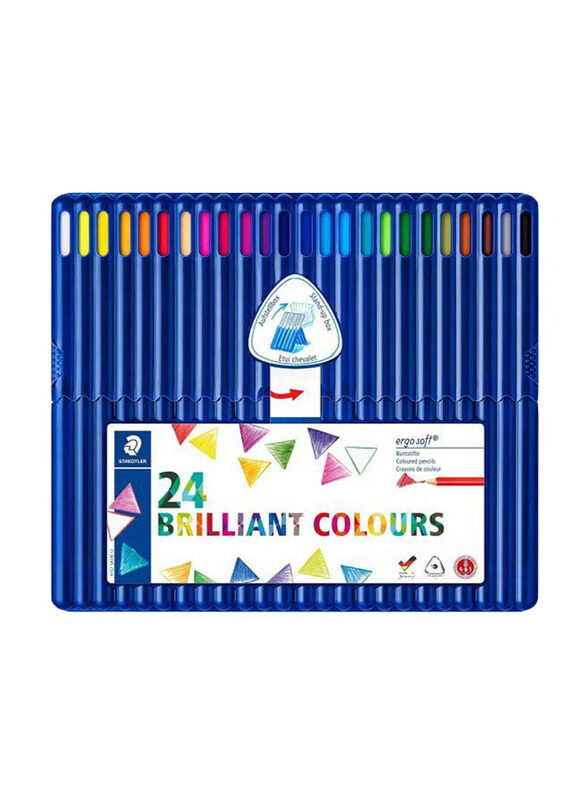 Staedtler StaEDT Perfumeler Ergosoft Colored Pencil Set, 24 Pieces, Multicolour
Staedtler StaEDT Perfumeler Ergosoft Colored Pencil Set, 24 Pieces, Multicolour
