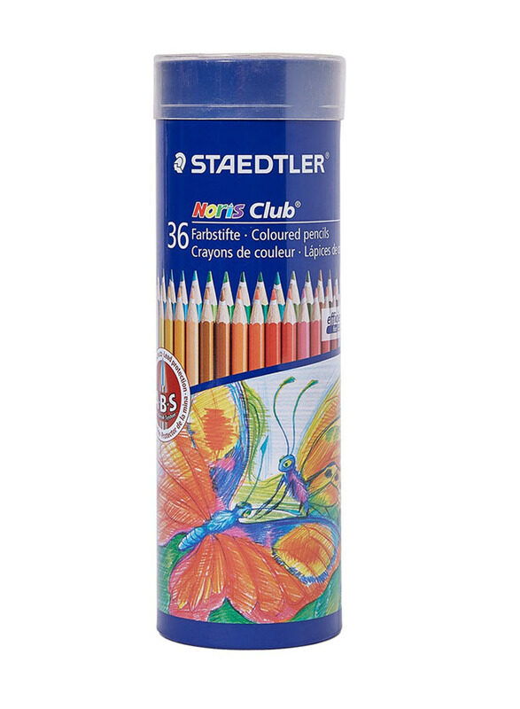 Staedtler StaEDT Perfumeler Noris Club Colored Pencil Set, 36 Pieces, Multicolour
Staedtler StaEDT Perfumeler Noris Club Colored Pencil Set, 36 Pieces, Multicolour