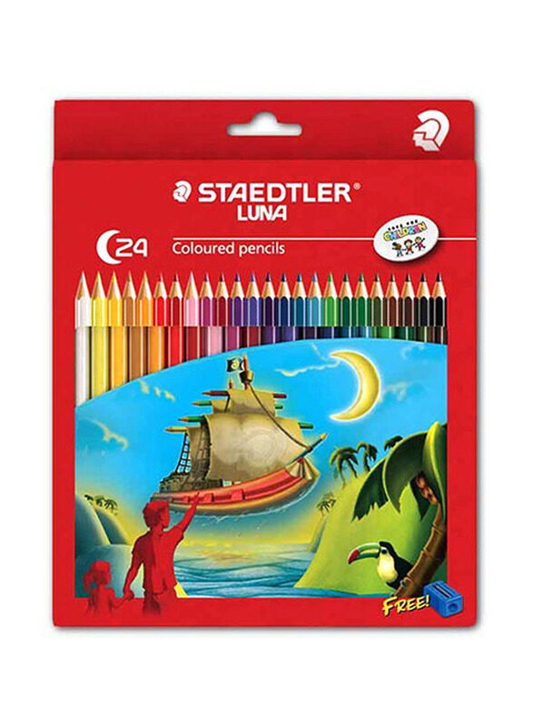 Staedtler StaEDT Perfumeler Colored Pencil Set, ST-136-LC24, 24 Pieces, Multicolour
Staedtler StaEDT Perfumeler Colored Pencil Set, ST-136-LC24, 24 Pieces, Multicolour