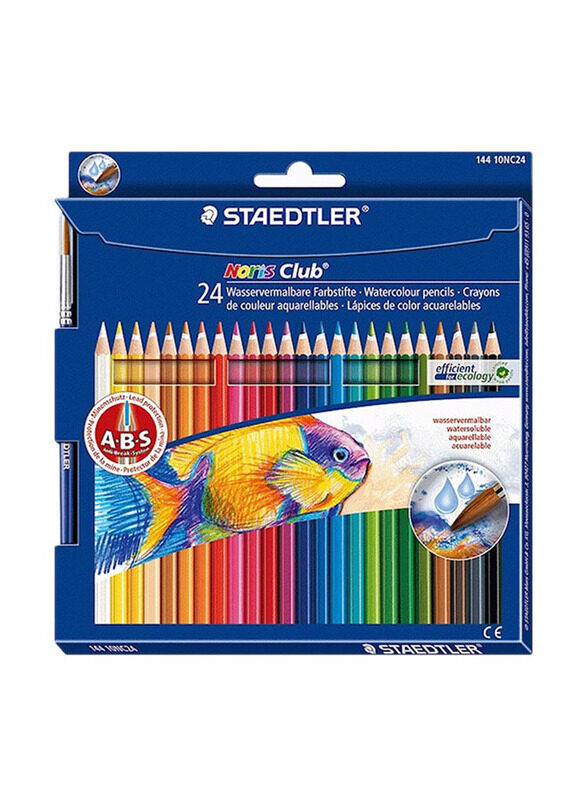 Staedtler StaEDT Perfumeler Aquarell Watercolour Pencil and Brush Set, 24 Pieces, Multicolour
Staedtler StaEDT Perfumeler Aquarell Watercolour Pencil and Brush Set, 24 Pieces, Multicolour