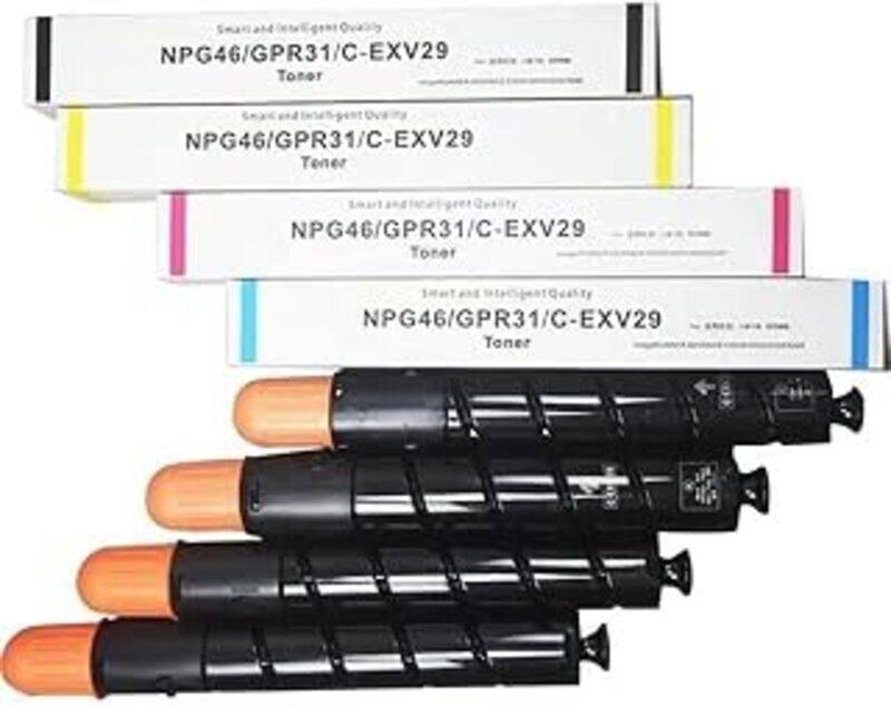 Generic C-EXV29 / NPG46 / GPR31 Premium Quality Toner Cartridges for Can IR Advance C5030 C5035 C5235 C5240 (Black Cyan Yellow Magent)
Generic C-EXV29 / NPG46 / GPR31 Premium Quality Toner Cartridges for Can IR Advance C5030 C5035 C5235 C5240 (Black Cyan Yellow Magent)