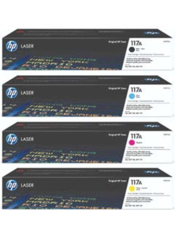 Generic ORIGINAL 117A Toner Kit for HP Laser 150/HP Laser MFP 178/179 Black/Magenta/Cyan/Yellow Multicolour
Generic ORIGINAL 117A Toner Kit for HP Laser 150/HP Laser MFP 178/179 Black/Magenta/Cyan/Yellow Multicolour