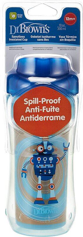 Dr. Browns Spoutless Insulated Cup, Robot Blue, Single, 300ml, 12 Months+, Blue/Clear
Dr. Browns Spoutless Insulated Cup, Robot Blue, Single, 300ml, 12 Months+, Blue/Clear