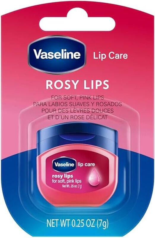 Vaseline Lip Care Rosy Lip Balm Tube With Pure Jelly & Rose Fragrance For Soft & Pink Lips Nourishes & Protects Lips Non-greasy Lip Moisturizer for Na
Vaseline Lip Care Rosy Lip Balm Tube With Pure Jelly & Rose Fragrance For Soft & Pink Lips Nourishes & Protects Lips Non-greasy Lip Moisturizer for Na