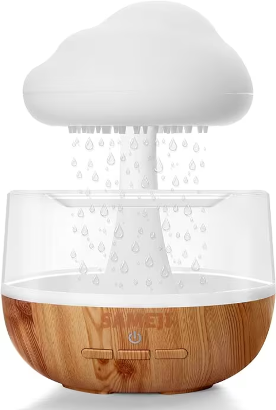Generic Cloud Rain Diffuser, Snuggle Cloud, Raindrop Humidifier, Mushroom Waterfall Lamp, Anxiety Stress Relief, Mushroom Lamp, Improves Sleep Focus, Relaxing
Generic Cloud Rain Diffuser, Snuggle Cloud, Raindrop Humidifier, Mushroom Waterfall Lamp, Anxiety Stress Relief, Mushroom Lamp, Improves Sleep Focus, Relaxing