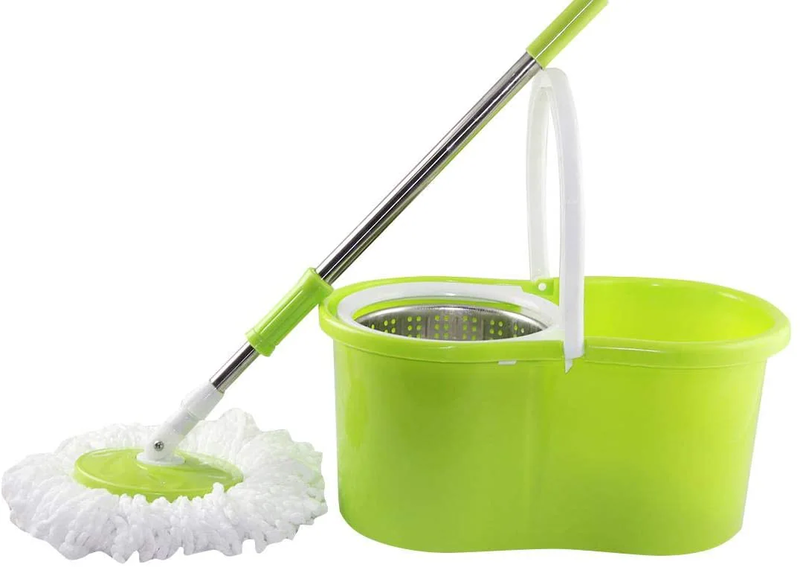 Generic Clean Mop Stainless Steel 360 Degree Rotating Mop's Head, Color may vary
Generic Clean Mop Stainless Steel 360 Degree Rotating Mop's Head, Color may vary
