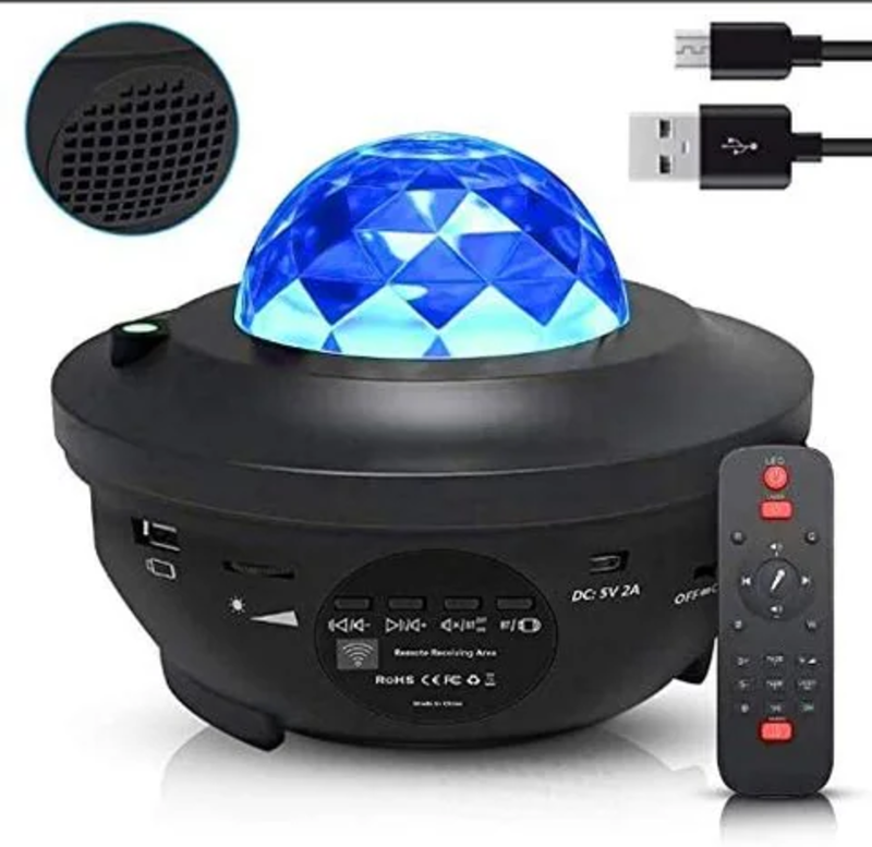 Generic Night Light Baby Star Projector, 10 Color Bluetooth Night Lamp With Timer Remote And Chargeable Gift For Kids Festival Bedroom Living Room - Black
Generic Night Light Baby Star Projector, 10 Color Bluetooth Night Lamp With Timer Remote And Chargeable Gift For Kids Festival Bedroom Living Room - Black