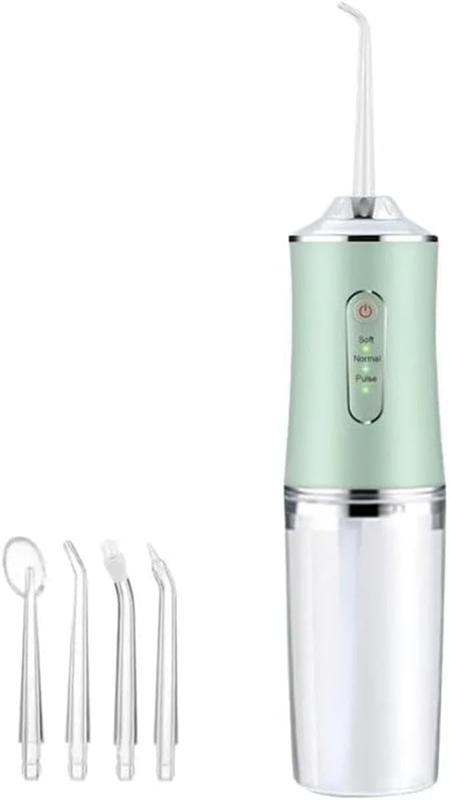 Generic BLEAWS Cordless Water Flosser Portable Rechargeable Teeth Cleaner, Professional Dental Oral Irrigator with 4 Nozzle Tips & Multiple Water Pressure Mod
Generic BLEAWS Cordless Water Flosser Portable Rechargeable Teeth Cleaner, Professional Dental Oral Irrigator with 4 Nozzle Tips & Multiple Water Pressure Mod