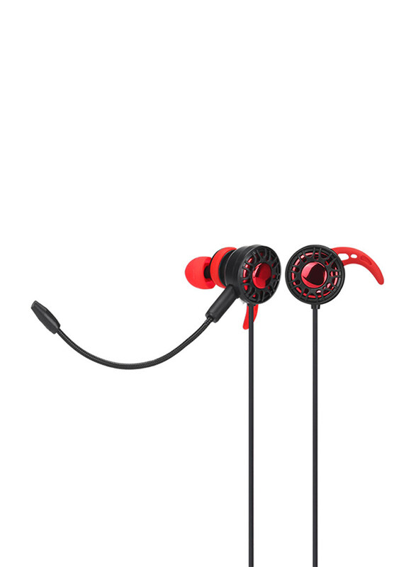 Xtrike Me GE-109 Wired In-Ear Stereo Gaming Earphones with Mic for PS4/PS5/XOne/XSeries/NSwitch/PC, Black/Red
Xtrike Me GE-109 Wired In-Ear Stereo Gaming Earphones with Mic for PS4/PS5/XOne/XSeries/NSwitch/PC, Black/Red