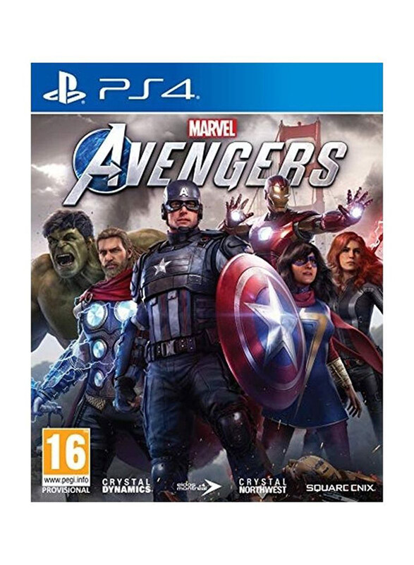 Marvel's Avengers (Intl Version) for PlayStation 4 (PS4)/PlayStation 5 (PS5) by Square Enix
Marvel's Avengers (Intl Version) for PlayStation 4 (PS4)/PlayStation 5 (PS5) by Square Enix