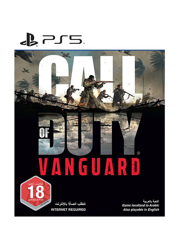 Call of Duty: Vanguard (UAE Version) for PlayStation 5 (PS5) by Activision Blizzard
Call of Duty: Vanguard (UAE Version) for PlayStation 5 (PS5) by Activision Blizzard