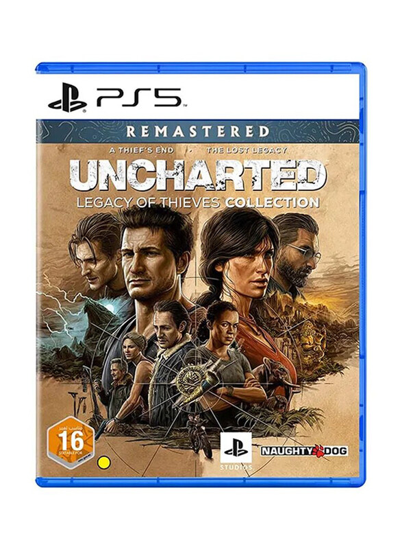 Uncharted Legacy of Thieves Collection (UAE Version) for PlayStation 5 (PS5) by Naughty Dog
Uncharted Legacy of Thieves Collection (UAE Version) for PlayStation 5 (PS5) by Naughty Dog