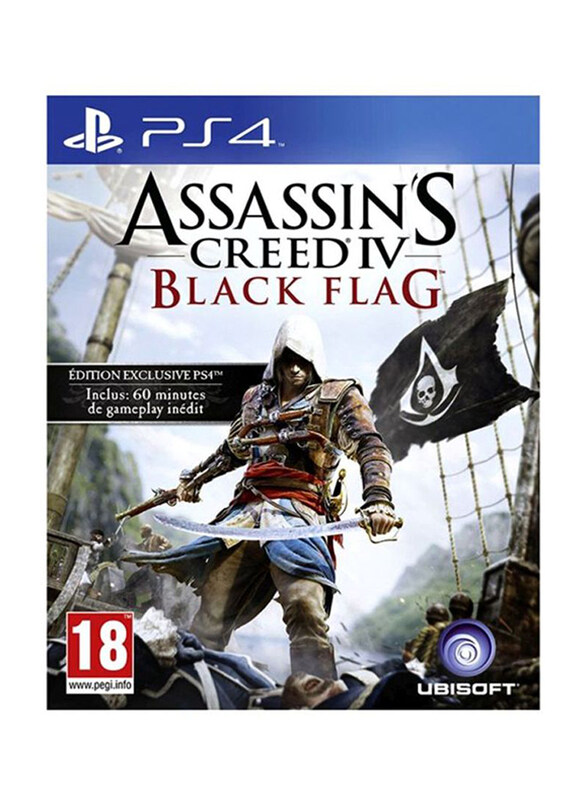 Assassin's Creed : IV-Black Flag (Intl Version) for PlayStation 4 (PS4) by Ubisoft
Assassin's Creed : IV-Black Flag (Intl Version) for PlayStation 4 (PS4) by Ubisoft