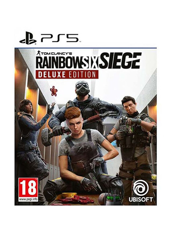 Tom Clancy's Rainbow Six : Siege (Intl Version) for PlayStation 4 (PS4)/PlayStation 5 (PS5) by Ubisoft
Tom Clancy's Rainbow Six : Siege (Intl Version) for PlayStation 4 (PS4)/PlayStation 5 (PS5) by Ubisoft