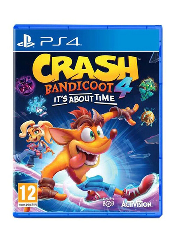 Crash Bandicoot 4 : It's About Time (Intl Version) for PlayStation 4 (PS4) by Activision Blizzard
Crash Bandicoot 4 : It's About Time (Intl Version) for PlayStation 4 (PS4) by Activision Blizzard
