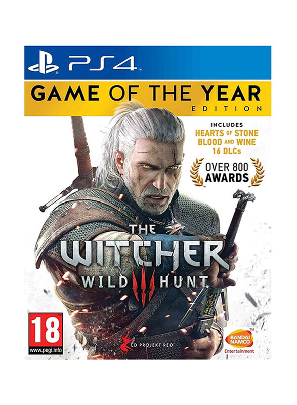 The Witcher 3 : Wild Hunt - Game Of The Year Edition (Intl Version) for PlayStation 4 (PS4) by Bandai Namco Entertainment
The Witcher 3 : Wild Hunt - Game Of The Year Edition (Intl Version) for PlayStation 4 (PS4) by Bandai Namco Entertainment