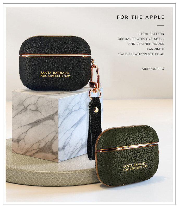 Santa Barbara Polo & Racquet Ritchie Series Protective Case Compatible with Apple Airpods Pro Black
Santa Barbara Polo & Racquet Ritchie Series Protective Case Compatible with Apple Airpods Pro Black