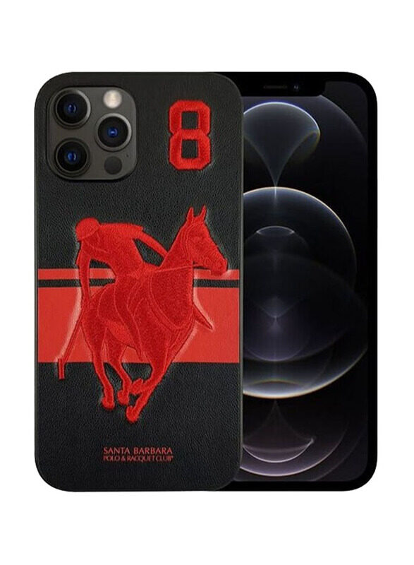 Santa Barbara Polo & Racquet Club Garner Series Apple iPhone 13 Pro Embroidery Jockey Phone Case, Black/Red
Santa Barbara Polo & Racquet Club Garner Series Apple iPhone 13 Pro Embroidery Jockey Phone Case, Black/Red