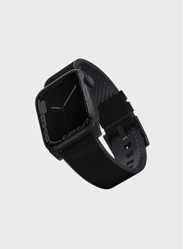 Uniq Straden series Waterproof Leather Hybrid Apple Watch Strap 49/45/44/42mm - Black
Uniq Straden series Waterproof Leather Hybrid Apple Watch Strap 49/45/44/42mm - Black