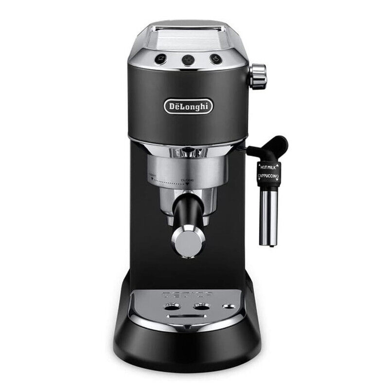 Delonghi Dedica Pump Espresso Manual Coffee Machine , Cappuccino, Latte Macchiato With Milk Frother , Thermo Block Heating System For Accurate Tempera
Delonghi Dedica Pump Espresso Manual Coffee Machine , Cappuccino, Latte Macchiato With Milk Frother , Thermo Block Heating System For Accurate Tempera