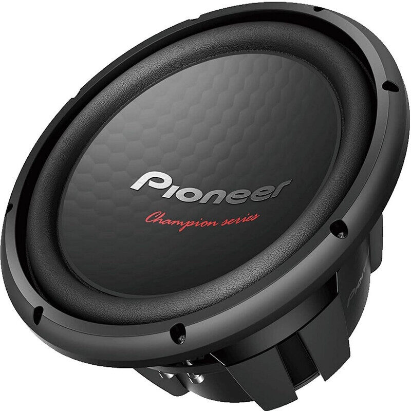 Pioneer TSW312D4 Champion Series 12" 1500 Watt Dual 4 Ohm Voice Coil DVC Car Subwoofer, Coaxial
Pioneer TSW312D4 Champion Series 12" 1500 Watt Dual 4 Ohm Voice Coil DVC Car Subwoofer, Coaxial