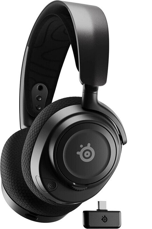 SteelSeries Arctis Nova 7 - Wireless Multi-System Gaming & Mobile Headset Acoustic System 2.4GHz Simultaneous Bluetooth 38Hr Battery USB-C ClearCast G
SteelSeries Arctis Nova 7 - Wireless Multi-System Gaming & Mobile Headset Acoustic System 2.4GHz Simultaneous Bluetooth 38Hr Battery USB-C ClearCast G