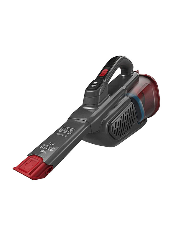Black+Decker Cordless Dustbuster Handheld Vacuum Cleaner, 0.7L, BHHV315J-GB, Grey/Red
Black+Decker Cordless Dustbuster Handheld Vacuum Cleaner, 0.7L, BHHV315J-GB, Grey/Red