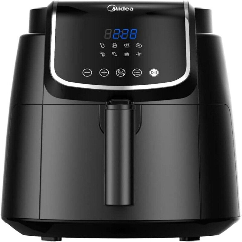 Midea 4.7L XL Digital Air Fryer 1500W with Dual Cyclone Rapid Hot Technology for Frying, Grilling, Broiling, Roasting, Baking, Toasting, Timer up to 6
Midea 4.7L XL Digital Air Fryer 1500W with Dual Cyclone Rapid Hot Technology for Frying, Grilling, Broiling, Roasting, Baking, Toasting, Timer up to 6