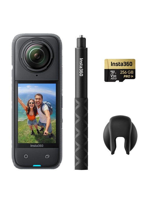 Insta360 X4 8K Action Camera with Get-Set Bundle & 256GB Micro SD Card, 72 Mp, Black
Insta360 X4 8K Action Camera with Get-Set Bundle & 256GB Micro SD Card, 72 Mp, Black