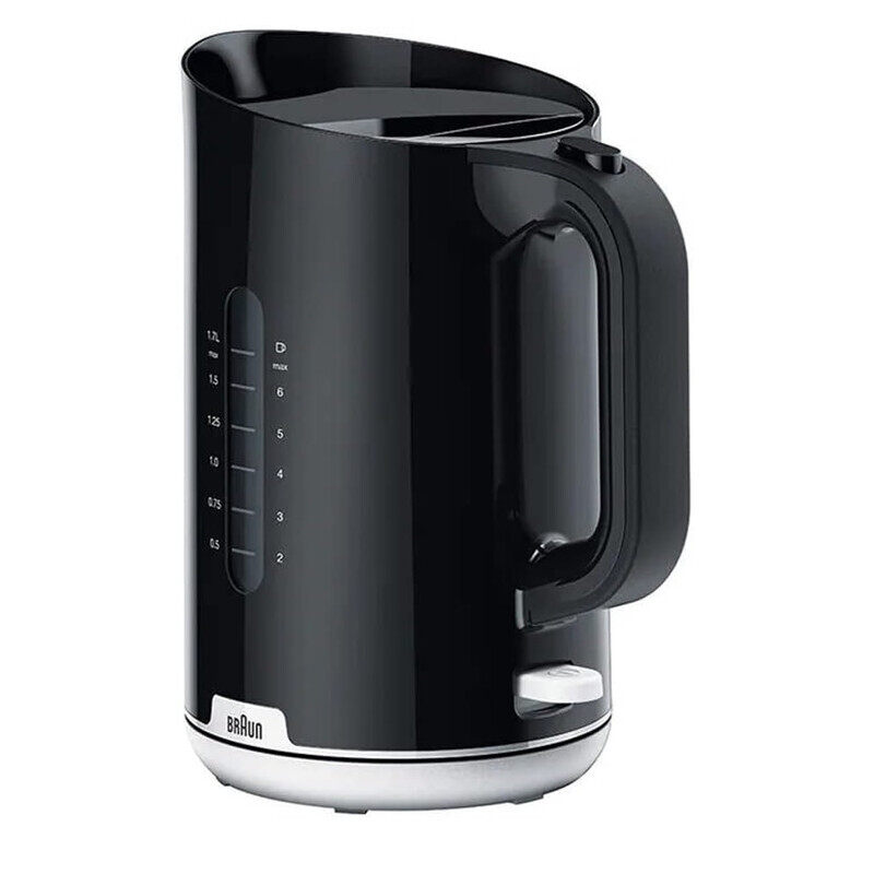 Braun Breakfast1 Collection Kettle 360° Rotating Base Removable Limescale Filter 1.7L Capacity BPA Free WK1100BK 2200W Plastic Black
Braun Breakfast1 Collection Kettle 360° Rotating Base Removable Limescale Filter 1.7L Capacity BPA Free WK1100BK 2200W Plastic Black