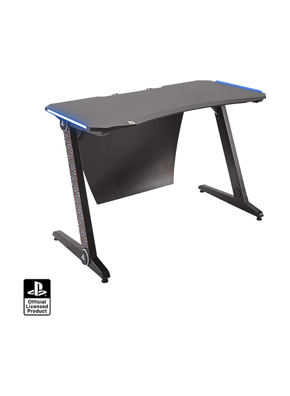 Generic Xrocker Official Playstation Gaming Desk with LED Edge Light, Black
Generic Xrocker Official Playstation Gaming Desk with LED Edge Light, Black