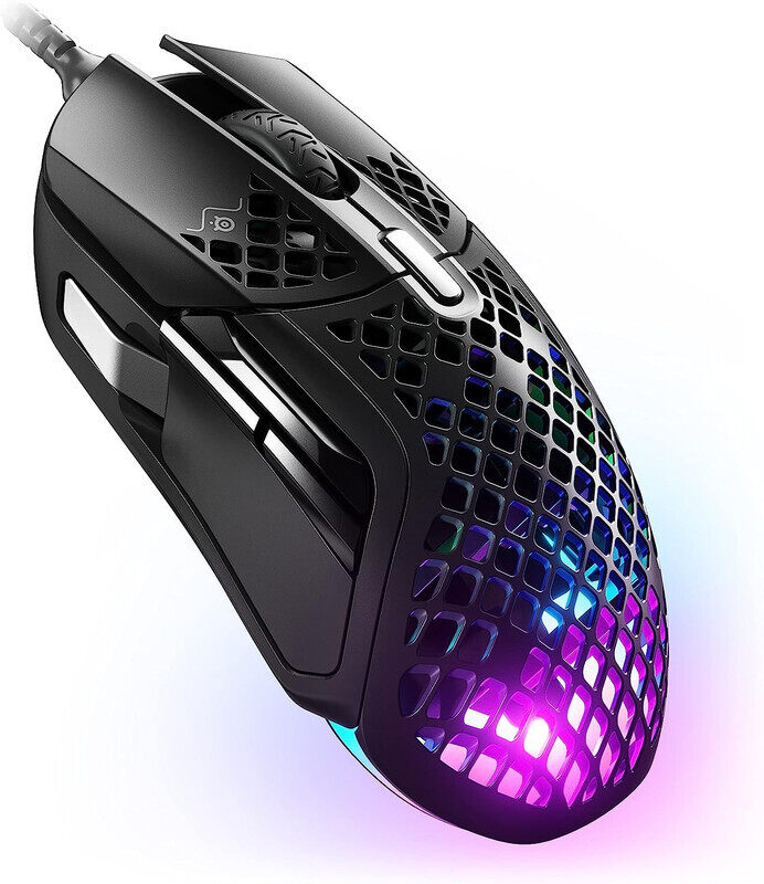 Steelseries Aerox 5 Gaming Mouse, Ultra Lightweight 66G, 9 ProgRAMmable Buttons, Ip54 Water Resistant Pc/Mac Fps, Moba, Battle Royale, mmo, Rpg
Steelseries Aerox 5 Gaming Mouse, Ultra Lightweight 66G, 9 ProgRAMmable Buttons, Ip54 Water Resistant Pc/Mac Fps, Moba, Battle Royale, mmo, Rpg