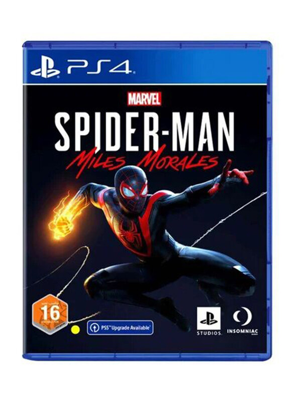 Spiderman Miles Morales English/Arabic UAE Version for PlayStation 4 (PS4) by Sony
Spiderman Miles Morales English/Arabic UAE Version for PlayStation 4 (PS4) by Sony