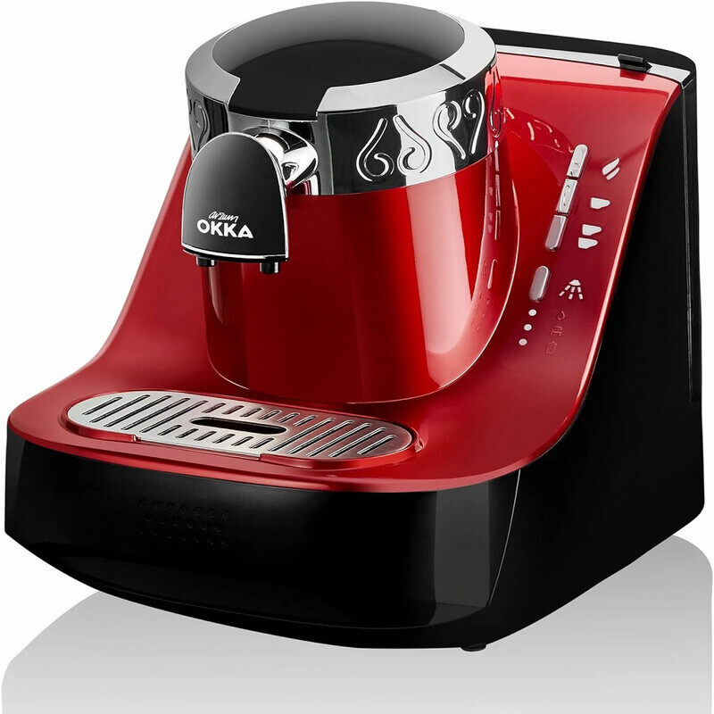 Arzum Okka, Professional Electric Turkish Coffee Maker, Fully Automatic, RED, OK-002-N
Arzum Okka, Professional Electric Turkish Coffee Maker, Fully Automatic, RED, OK-002-N